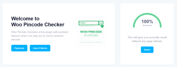 iNext Woo Pincode Checker - Screenshot